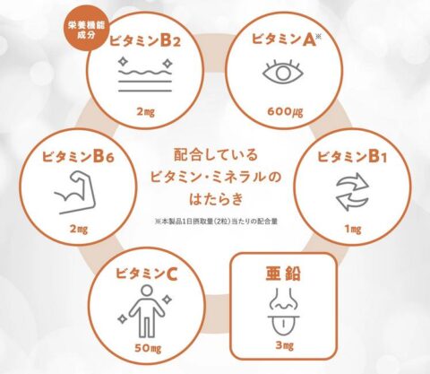 ビタミン ミネラル