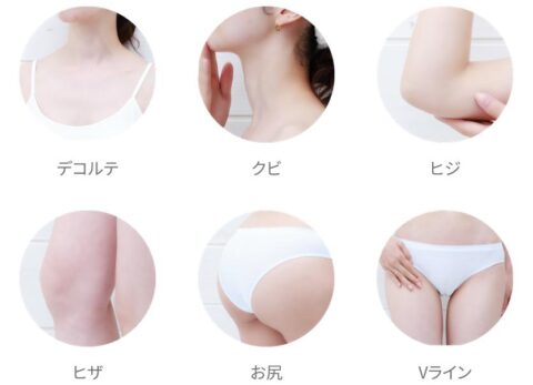 使用部位