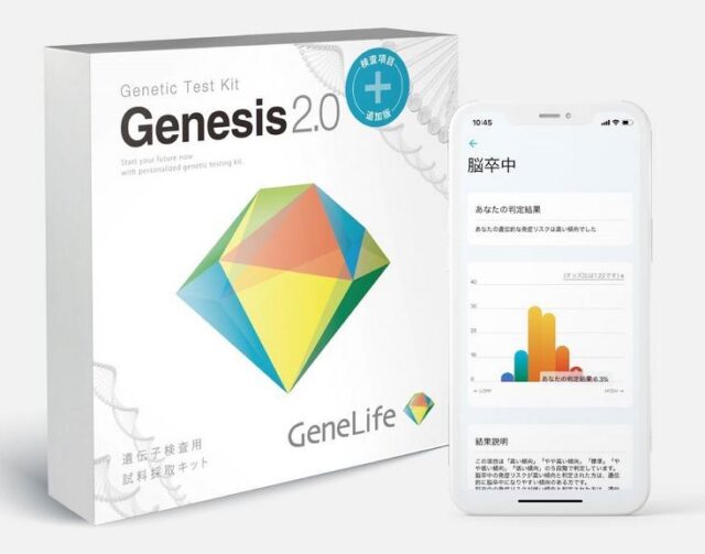 ジーンライフ GeneLife 遺伝子検査キット 特徴