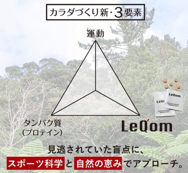 LeQ'om レキオム 特徴